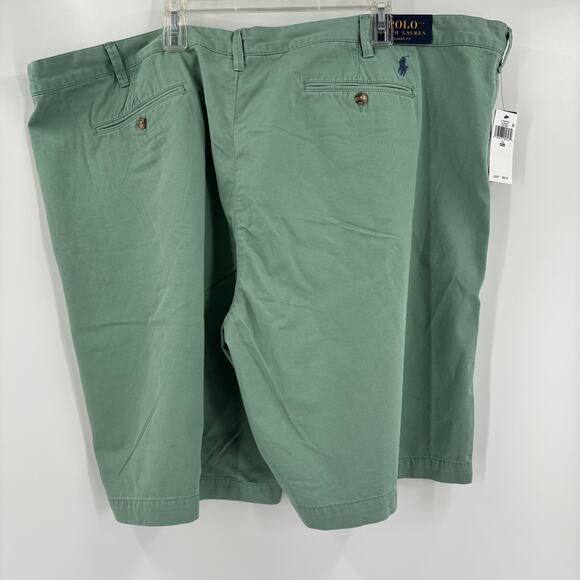 Polo Ralph Lauren 52B Faded Mint Green Classic Fit Chino Khaki Shorts NWT - Picture 6 of 6